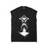 JULIUS 897CPM2 Black / anima Sleeve Less Tops